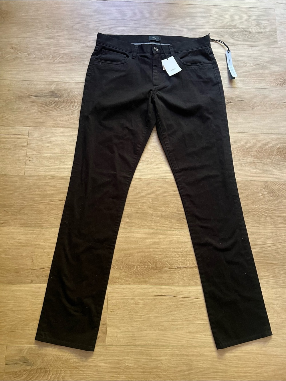 Vince Black Skinny Men's Pants